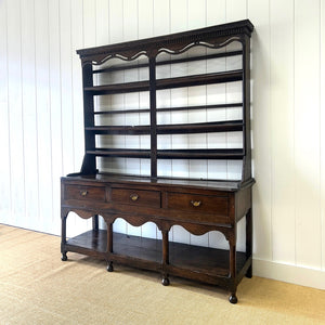 An 18th Century Welsh Kitchen Dresser with Pot Board