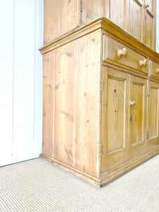 A Large 19th Century English Housekeeper's Cupboard