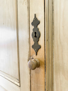 A Large 19th Century English Pine Housekeeper's  Cupboard