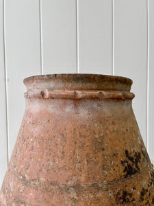 An Old Italian or Turkish Olive Jar