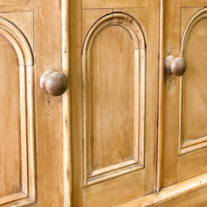 An Antique English Pine Sideboard c1890