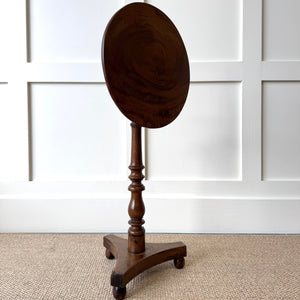 A Victorian Mahogany Tripod Side Table