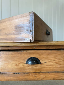 An Antique English Server or Console Table with Cup Handles