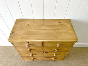 A 19th Century English Chest of Drawers or Dresser