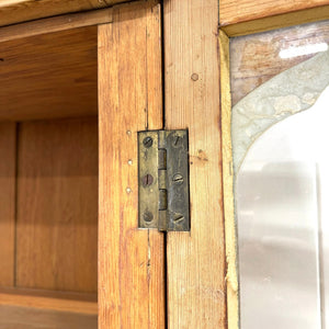 A 19th Century English Bookcase Cabinet or Hutch