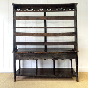 An 18th Century Welsh Kitchen Dresser with Pot Board