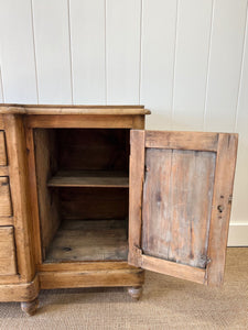 A Diminutive English Pine Sideboard c1870