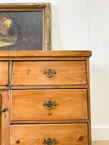 An English Country Pine Sideboard Buffet c1860