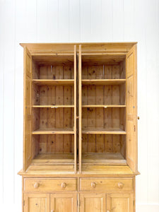 A Large 19th Century English Housekeeper's Cupboard