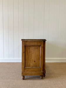 A Diminutive English Pine Sideboard c1870