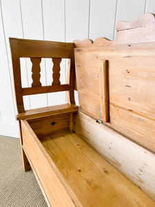 An Antique Country Hall Bench