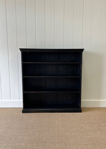 A 19th Century English Ebonized Pine Bookcase