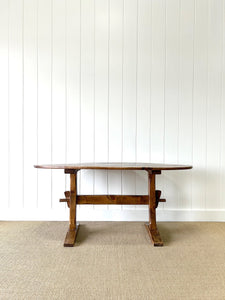 A Country Oval Pine 5.5 ft  Dining Table