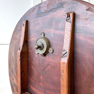 A Victorian Mahogany Tripod Side Table