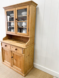 A 19th Century Pine Bookcase Cabinet or Hutch