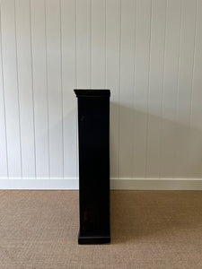 A 19th Century English Ebonized Pine Bookcase