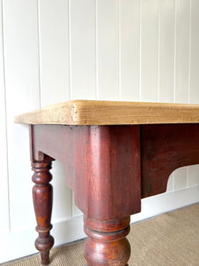 An English Country 6ft Dining Harvest Farmhouse Table