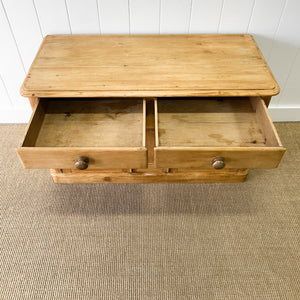 An Antique English Pine Sideboard c1890