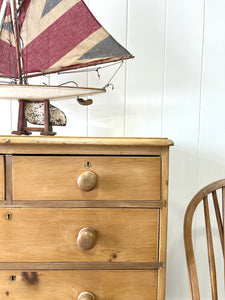 A 19th Century English Chest of Drawers or Dresser