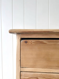 A 19th Century English Bank of Drawers or Sideboard