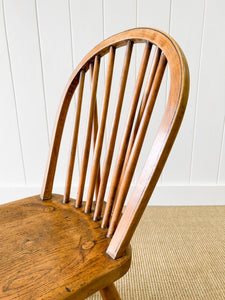 A Set of 10 Hoop Back Victorian Chairs