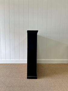 A 19th Century English Ebonized Pine Bookcase