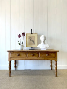 An Antique Server or Console Table