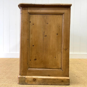 An English Country 7 Drawer Pine Buffet or Sideboard