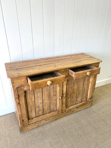 An Antique French Pine Sideboard c1860