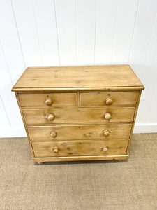 A 19th Century English Chest of Drawers or Dresser