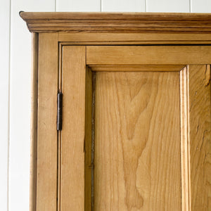 An Antique English Pine Pantry Cupboard