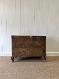 A Diminutive English Pine Sideboard c1870