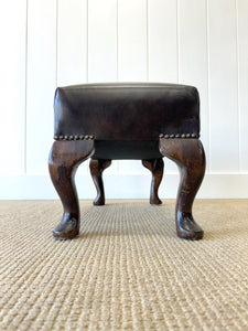 A Delightful English Dressing Stool