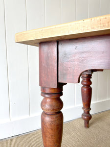 An English Country 6ft Dining Harvest Farmhouse Table