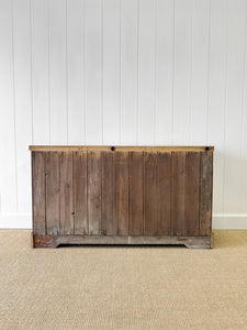 An English Country Pine Sideboard Buffet c1860