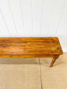 An English Antique 9ft Farmhouse Sideboard Harvest Console Table