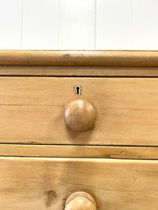 A 19th Century English Chest of Drawers or Dresser