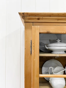 A 19th Century Pine Bookcase Cabinet or Hutch