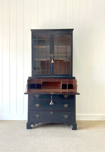 A 19th Century Pine Bookcase Cabinet or Hutch