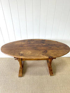 A Country Oval Pine 5.5 ft  Dining Table