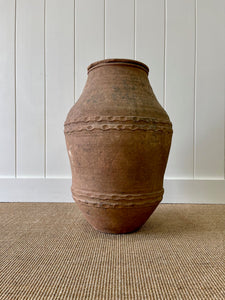 An Old Italian or Turkish Olive Jar