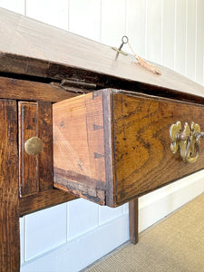 An Antique English Oak Clerk's Desk c1790