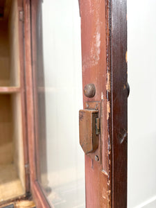 A Scottish Mahogany Breakfront Library or Dining Room Cabinet c1840