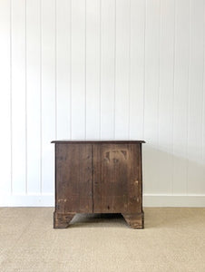 A Unique Serpentine Front Antique Mahogany Chest of Drawers