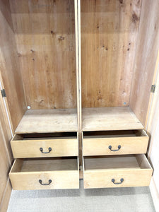 An English 19th Century Pine Cupboard