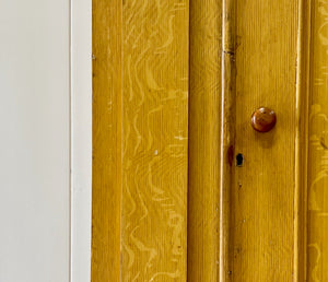 An English Country Painted Wardrobe c1890