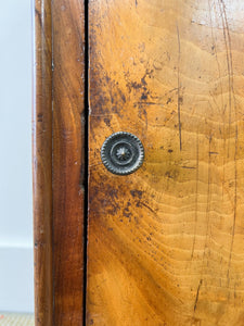 A Charming Diminutive French Mahogany Nightstand c1890