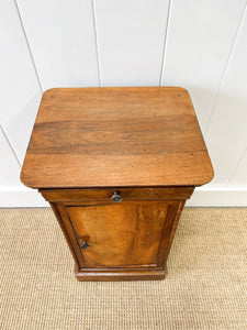 A Charming Diminutive French Mahogany Nightstand c1890