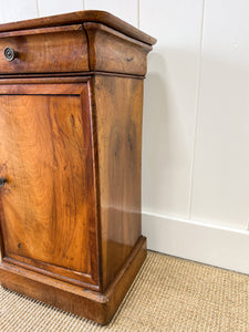 A Charming Diminutive French Mahogany Nightstand c1890