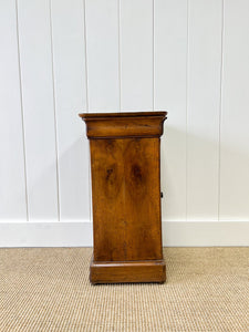 A Charming Diminutive French Mahogany Nightstand c1890